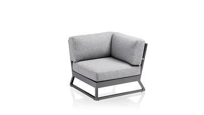 KETTLER OCEAN SKID PLATFORM Eckelement – modulares Lounge Corner, wetterfest