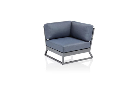 KETTLER OCEAN SKID PLATFORM Eckelement – modulares Lounge Corner, wetterfest