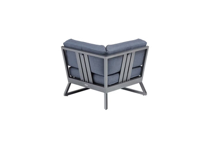 KETTLER OCEAN SKID PLATFORM Eckelement – modulares Lounge Corner, wetterfest
