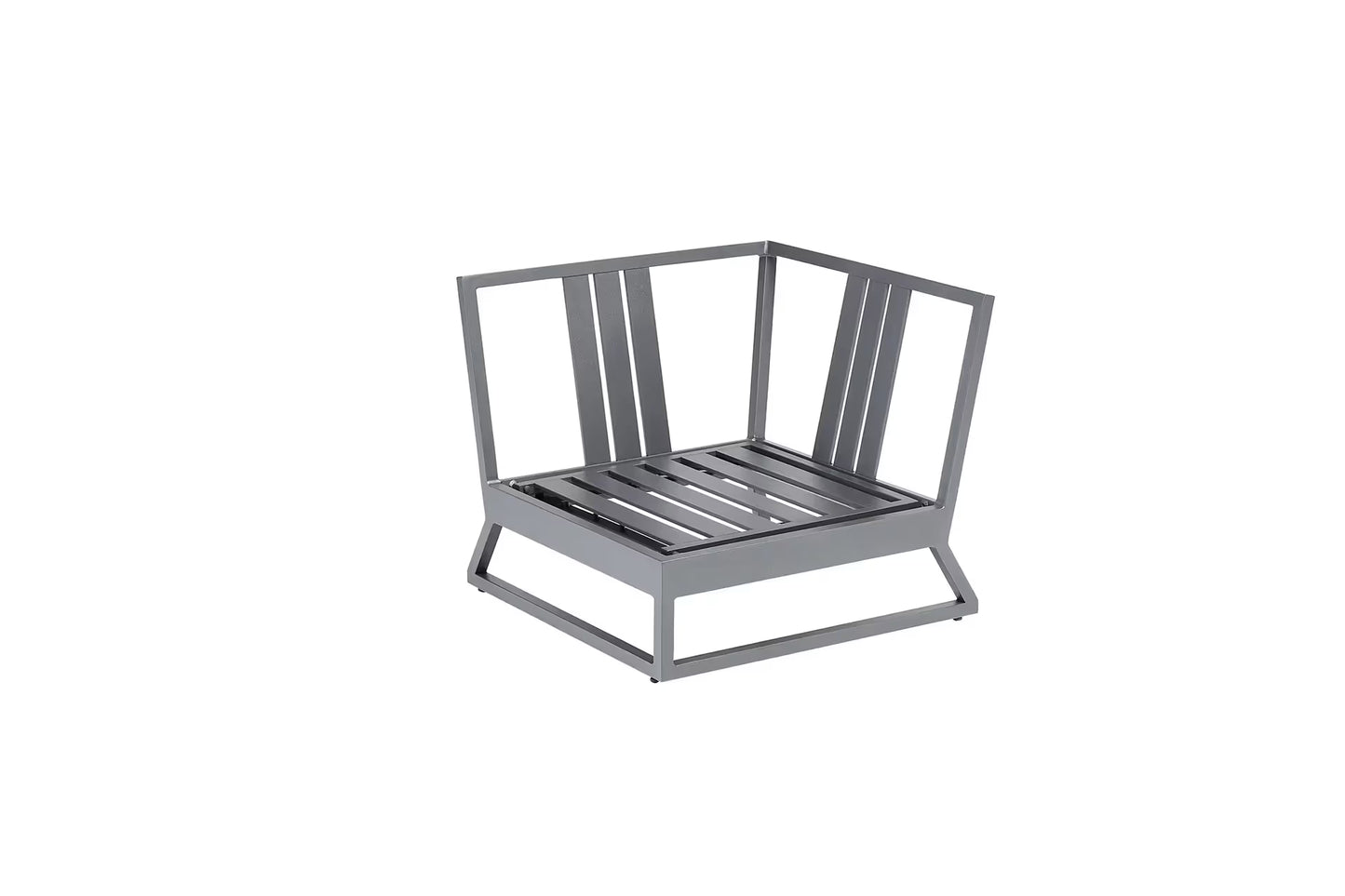 KETTLER OCEAN SKID PLATFORM Eckelement – modulares Lounge Corner, wetterfest