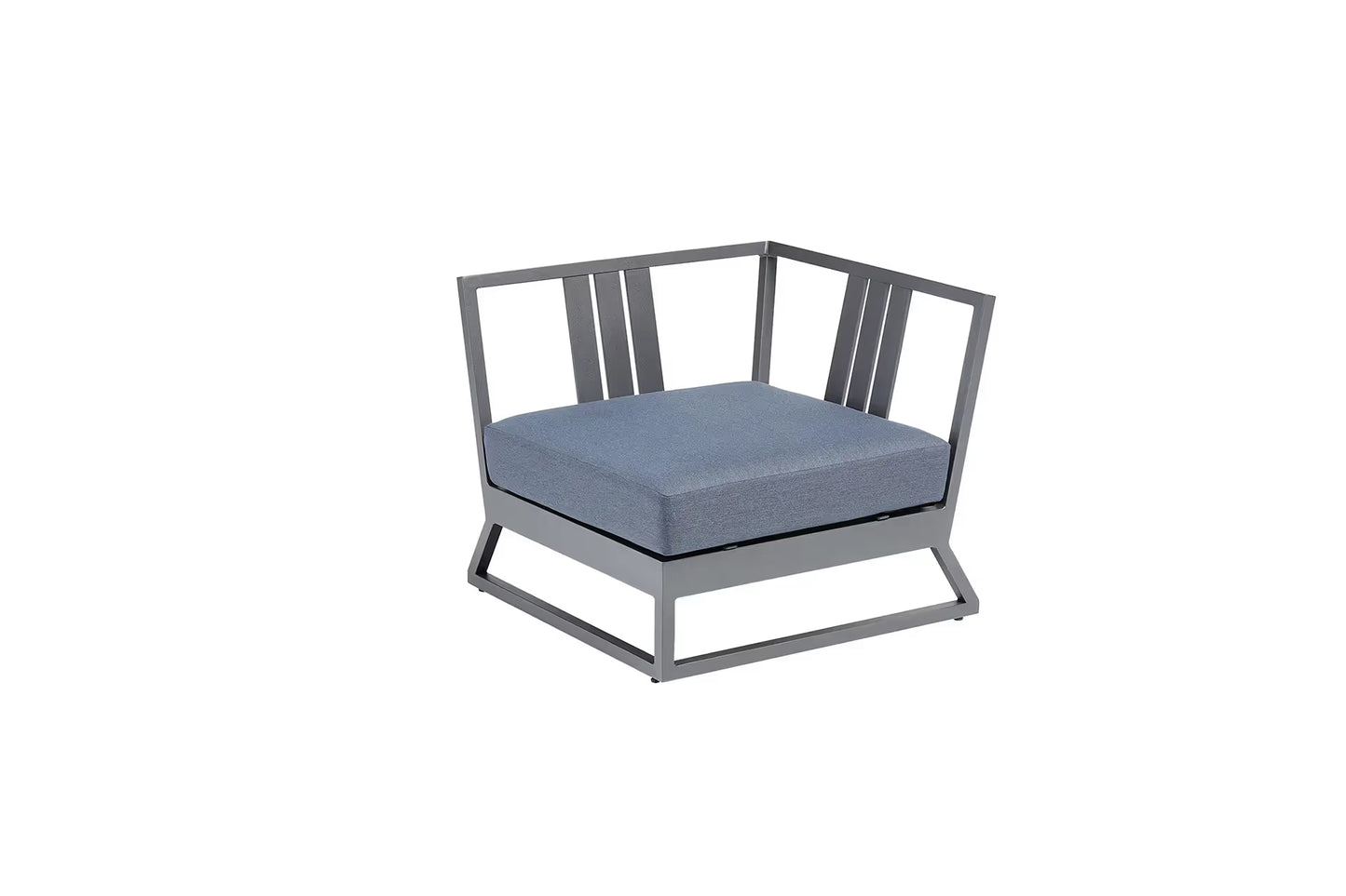 KETTLER OCEAN SKID PLATFORM Eckelement – modulares Lounge Corner, wetterfest