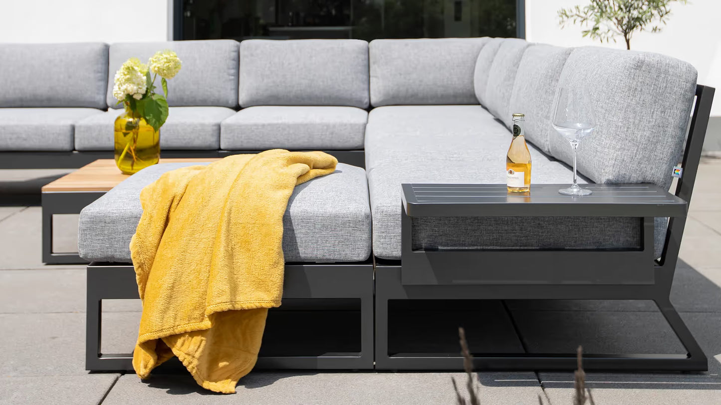 KETTLER OCEAN SKID PLATFORM Hocker – modulares Lounge Element, wetterfest