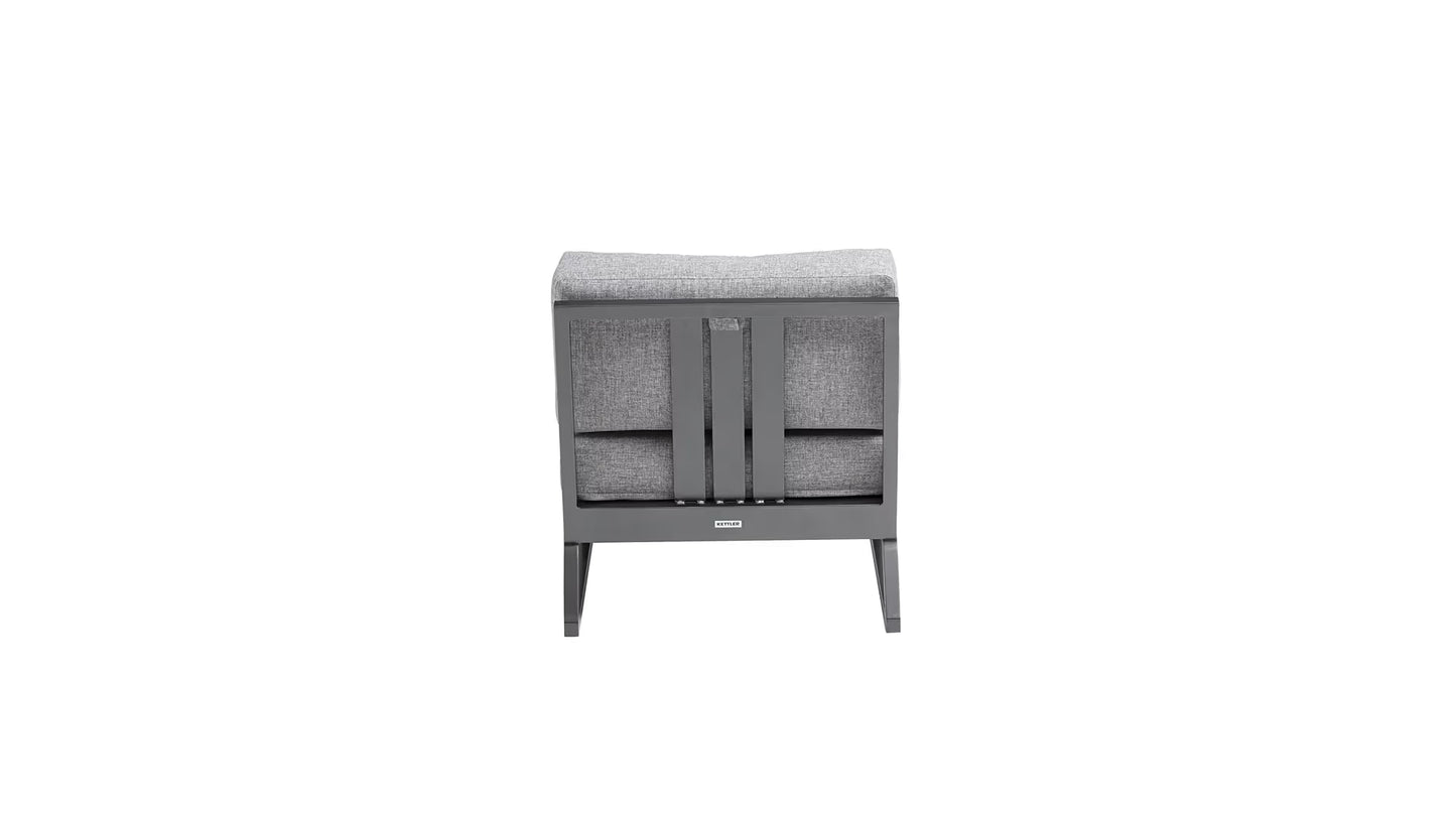 KETTLER OCEAN SKID PLATFORM Mittelteil – modulares Lounge Element, wetterfest