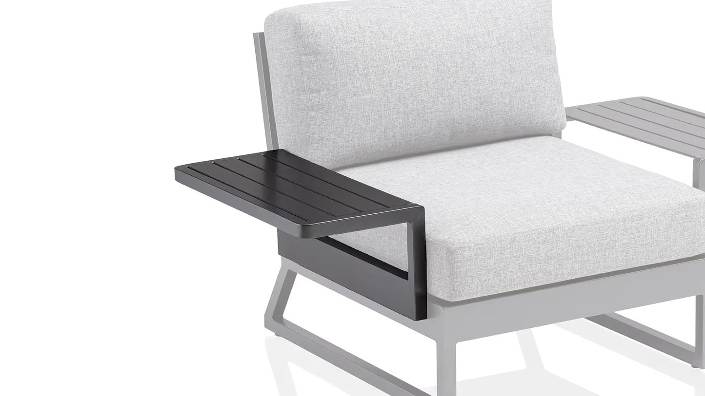 KETTLER OCEAN SKID PLATFORM Universal Ablage – Aluminium, optional mit Teak