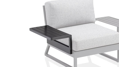 KETTLER OCEAN SKID PLATFORM Universal Ablage – Aluminium, optional mit Teak