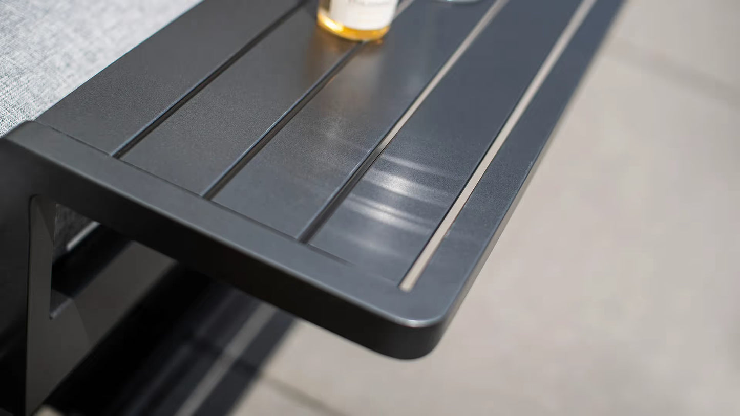 KETTLER OCEAN SKID PLATFORM Universal Ablage – Aluminium, optional mit Teak