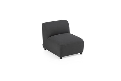 KETTLER OSEA Mittelteil – modulares Lounge Element, rundes Design