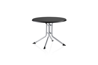 KETTLER KETTALUX Boulevard-Klapptisch 100cm rund, Aluminium - silber/anthrazit und anthrazit/anthrazit