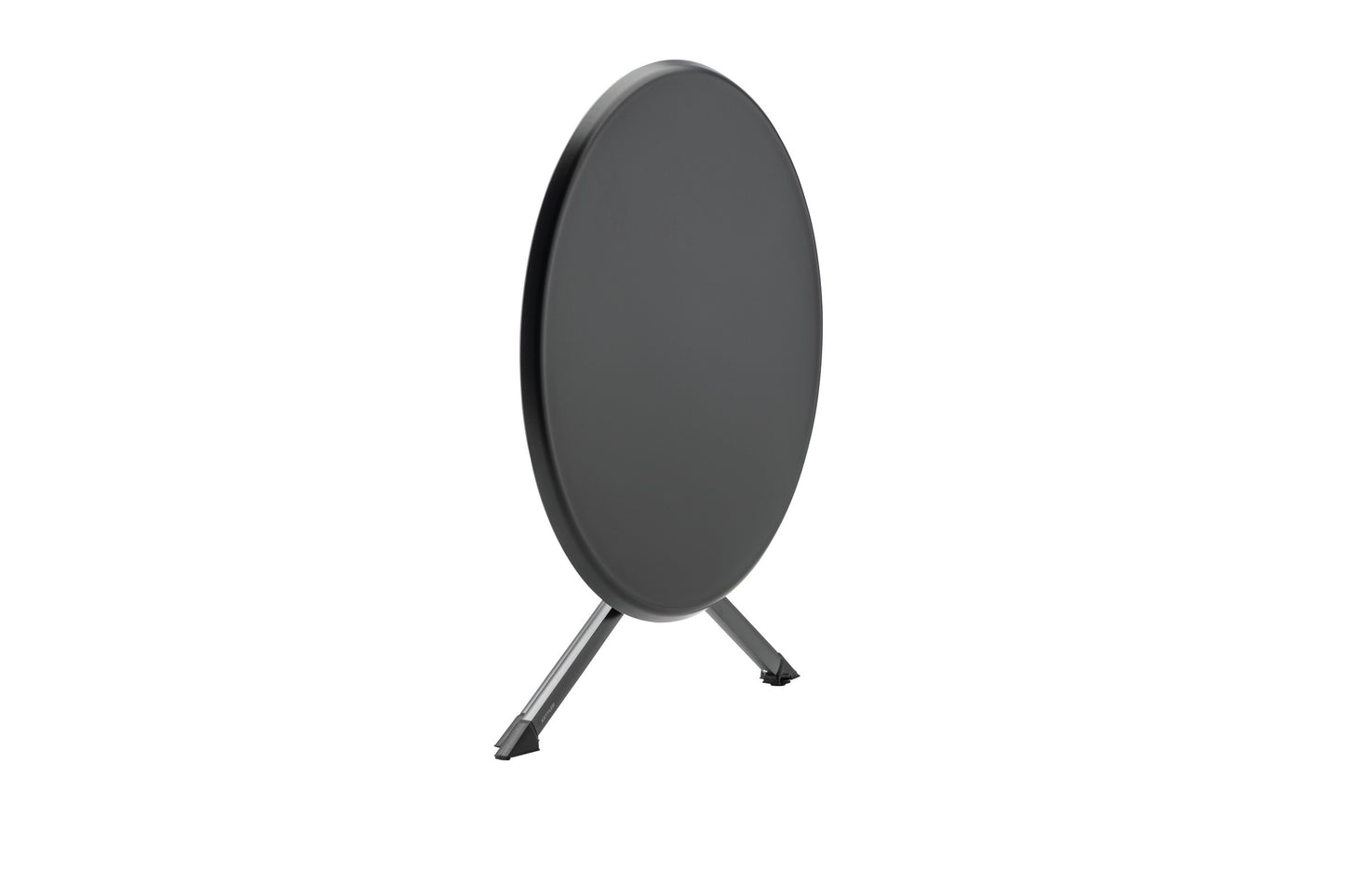 KETTLER KETTALUX Boulevard-Klapptisch 100cm rund, Aluminium - silber/anthrazit und anthrazit/anthrazit