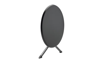 KETTLER KETTALUX Boulevard-Klapptisch 100cm rund, Aluminium - silber/anthrazit und anthrazit/anthrazit