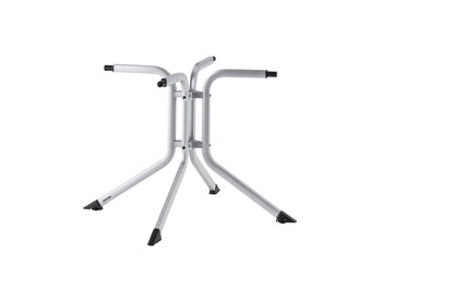 KETTLER KETTALUX Boulevard-Klapptisch 115cm rund, Aluminium - silber/anthrazit und anthrazit/anthrazit