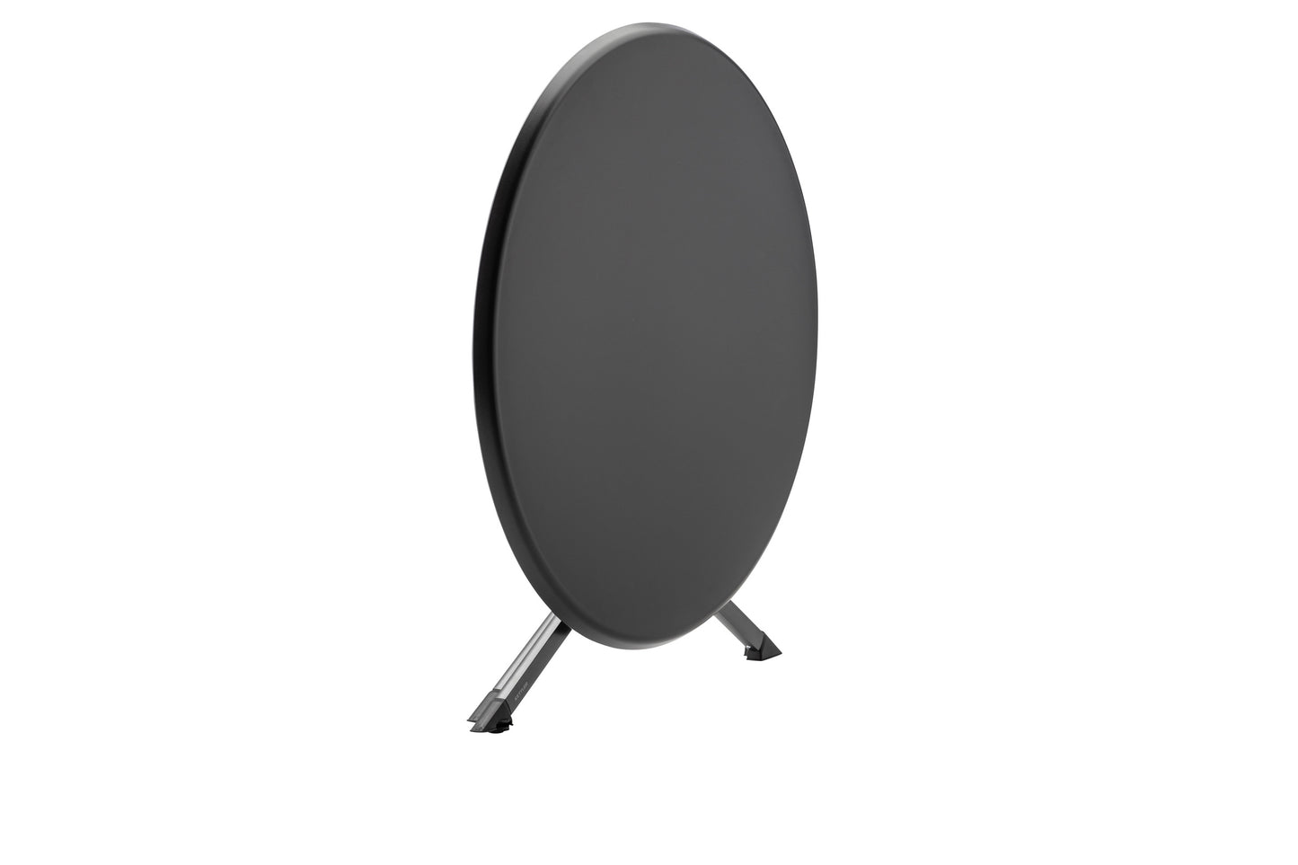 KETTLER KETTALUX Boulevard-Klapptisch 115cm rund, Aluminium - silber/anthrazit und anthrazit/anthrazit