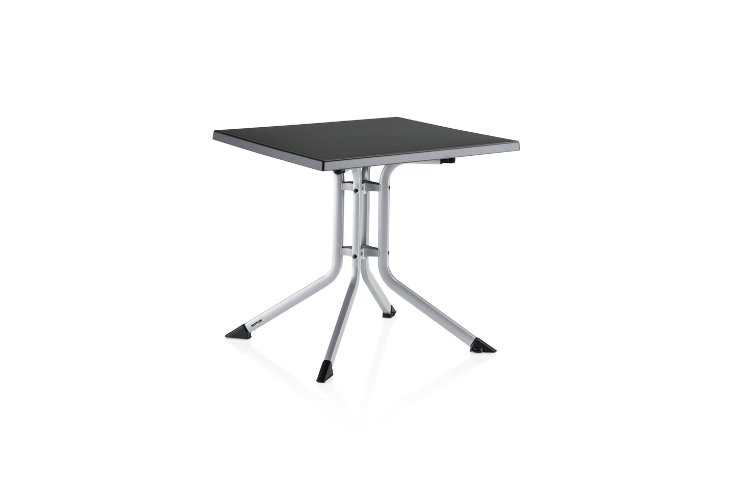 KETTLER KETTALUX Boulevard-Klapptisch 80x80cm Aluminium - silber/anthrazit und anthrazit/anthrazit