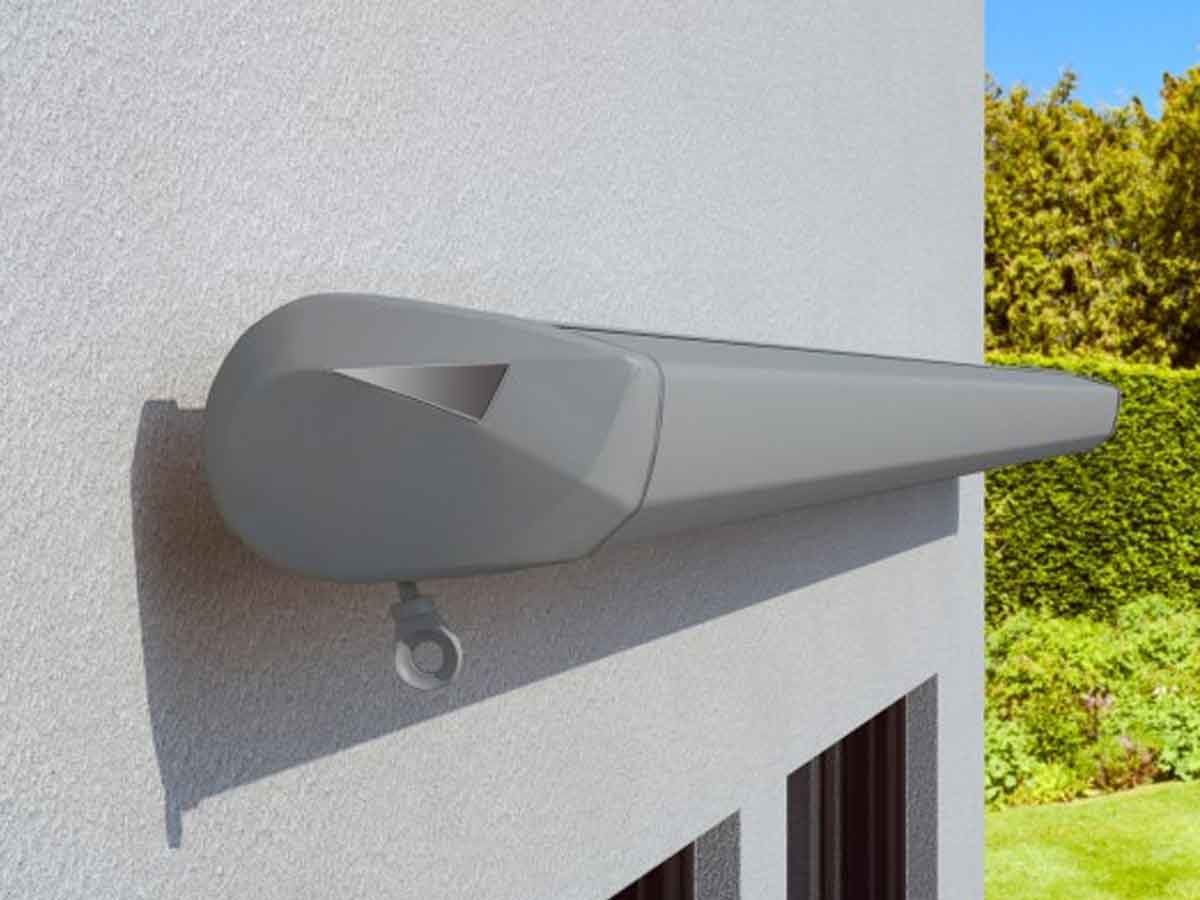 Vollkassettenmarkise Balkon Terrasse geschlossene Kassette Sonnenschutz