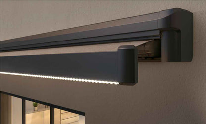VC50 Sunlite - Elektrische Vollkassettenmarkise mit LED-Beleuchtung - Inklusive Versand