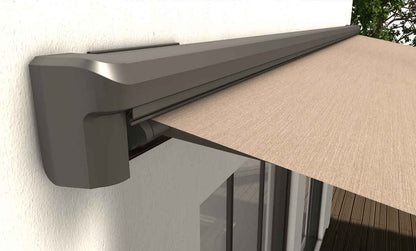 VC50 Sunlite - Elektrische Vollkassettenmarkise mit LED-Beleuchtung - Inklusive Versand